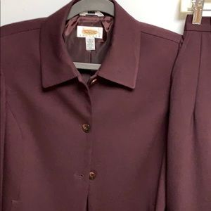 Talbots size 8 blazer and pants